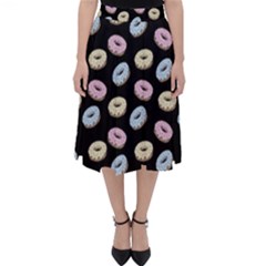 Donuts Pattern Classic Midi Skirt by Valentinaart