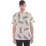 Pineapple pattern Men s Sports Mesh Tee