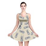 Pineapple pattern Reversible Skater Dress