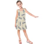 Pineapple pattern Kids  Sleeveless Dress