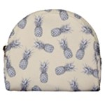 Pineapple pattern Horseshoe Style Canvas Pouch