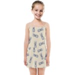 Pineapple pattern Kids Summer Sun Dress