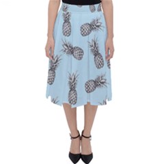 Pineapple Pattern Classic Midi Skirt by Valentinaart