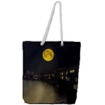 Travel Architecture Tourism Venice Full Print Rope Handle Tote (Large)