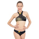 Travel Architecture Tourism Venice High Neck Bikini Set