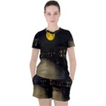 Travel Architecture Tourism Venice Women s Tee and Shorts Set