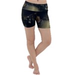 Travel Architecture Tourism Venice Lightweight Velour Yoga Shorts