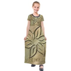 You Are My Star Kids  Short Sleeve Maxi Dress by NSGLOBALDESIGNS2