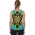 Chakra Art Heart Healing Blue Velvet Tank Top View2