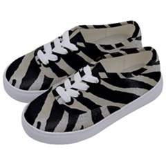 Zebra Print Kids  Classic Low Top Sneakers by NSGLOBALDESIGNS2