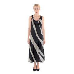 Zebra 2 Print Sleeveless Maxi Dress by NSGLOBALDESIGNS2