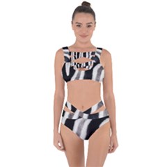 Stella Animal Print Bandaged Up Bikini Set  by NSGLOBALDESIGNS2