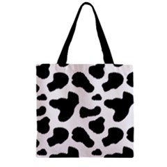 Cheetah Print Zipper Grocery Tote Bag by NSGLOBALDESIGNS2