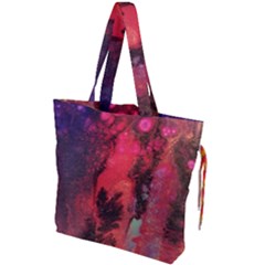 Desert Dreaming Drawstring Tote Bag by ArtByAng