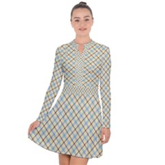 Plaid 2  Long Sleeve Panel Dress by dressshop