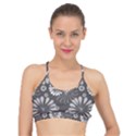 Floral Pattern Basic Training Sports Bra View1