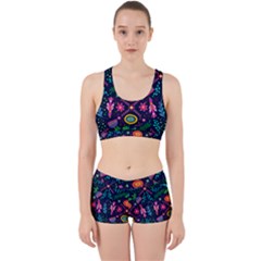 Colorful Pattern Work It Out Gym Set by Hansue