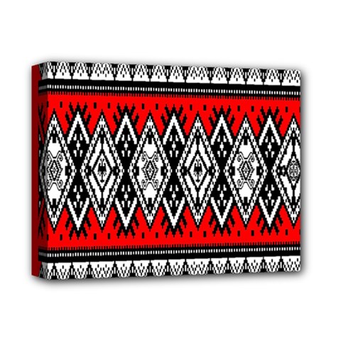 Decoration Pattern Style Retro Deluxe Canvas 14  X 11  (stretched) by Nexatart