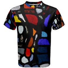 Art Bright Lead Glass Pattern Men s Cotton Tee