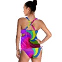 Art Abstract Pattern Color Tankini Set View2