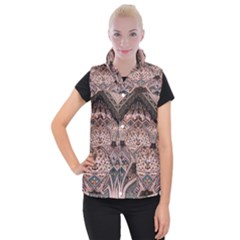 Pattern Decoration Art Architecture Women s Button Up Vest