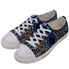 Pattern Art Form Architecture Women s Low Top Canvas Sneakers by Nexatart