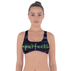 Random Got No Strings Sports Bra