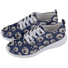 Halloween Skull Pattern Men s Lightweight Sports Shoes by Valentinaart