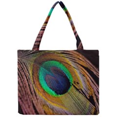 Bird Feather Background Nature Mini Tote Bag by Sapixe