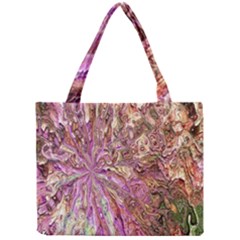 Background Swirl Art Abstract Mini Tote Bag by Sapixe