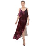 Wordsworth Red Mix 2 Maxi Chiffon Cover Up Dress