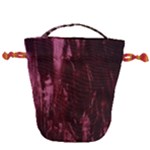 Wordsworth Red Mix 2 Drawstring Bucket Bag