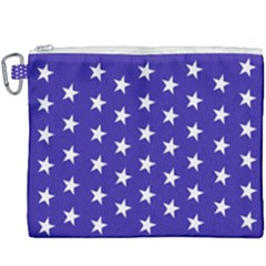 Day Independence July Background Canvas Cosmetic Bag (xxxl) by Sapixe