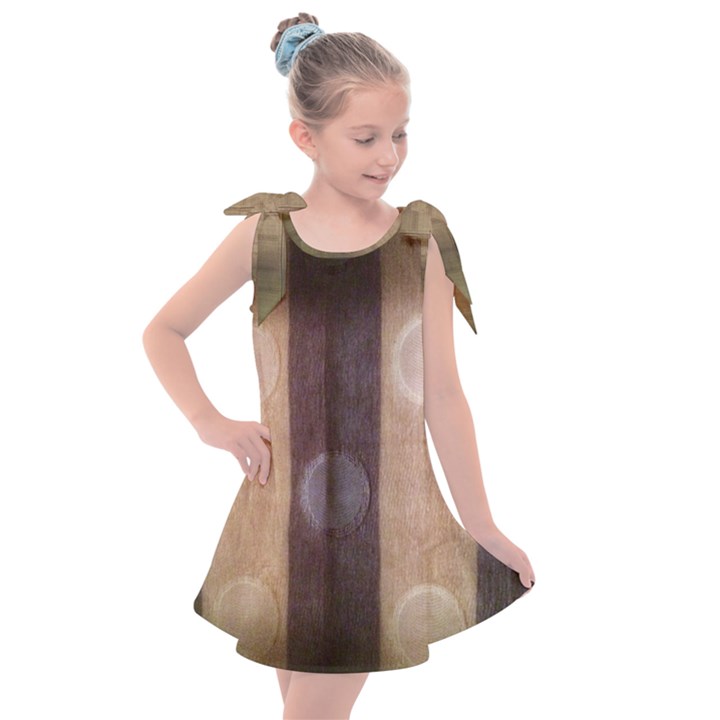 Blind Morning Kids  Tie Up Tunic Dress