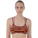 Abstract Stripes Color Game Line Them Up Sports Bra View1