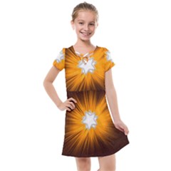 Star Universe Space Galaxy Cosmos Kids  Cross Web Dress