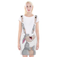 Bear Braces Suspender Skirt by NSGLOBALDESIGNS2