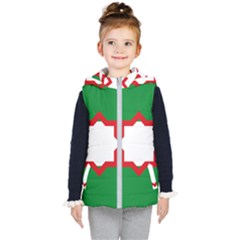 Nationalist Andalusian Flag Kid s Hooded Puffer Vest by abbeyz71