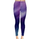 Purple Background Art Abstract Watercolor Leggings  View1