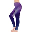 Purple Background Art Abstract Watercolor Leggings  View3