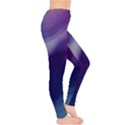 Purple Background Art Abstract Watercolor Leggings  View4