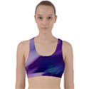 Purple Background Art Abstract Watercolor Back Weave Sports Bra View1