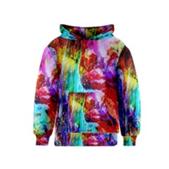 Background Art Abstract Watercolor Kids  Pullover Hoodie by Sapixe