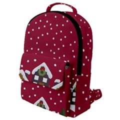 Winter Idyll Flap Pocket Backpack (small) by Valentinaart