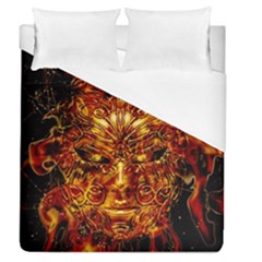 Vulcano Poster Artwork Duvet Cover (queen Size) by dflcprintsclothing