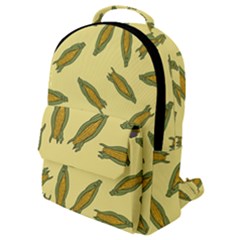 Corn Pattern Flap Pocket Backpack (small) by Valentinaart