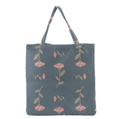 Florets Roses Rose Flowers Flower Grocery Tote Bag by Sapixe