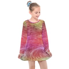 Background Wallpaper Abstract Kids  Long Sleeve Dress by Sapixe