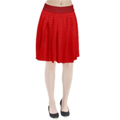 Maga Make America Great Again Usa Pattern Red Pleated Skirt by snek