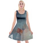 Triangle Geometry Trigonometry Reversible Velvet Sleeveless Dress